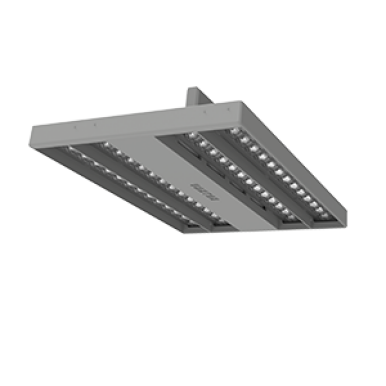 Светодиодный светильник VARTON TT-Crisp Double 295х200х90 мм 57 Вт 4000 К RAL7045 серый муар аварийный автономный постоянного действия