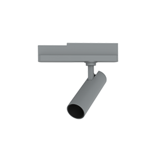  Светодиодный светильник VARTON трек TT-Vivo TrueBright 8 Вт 4000 K 196x200x45 мм угол 30 градусов CRI 92 RAL7045 серый муар