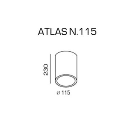 Трековый светодиодный светильник ATLAS N115.160.15